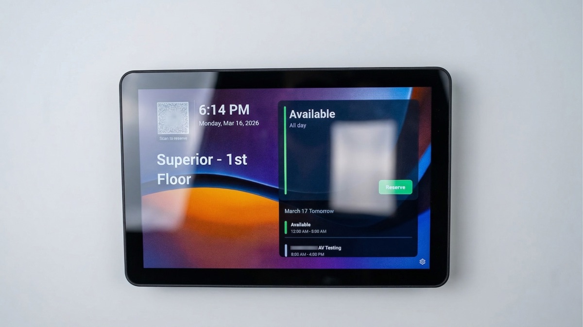 Logitech Room Scheduler