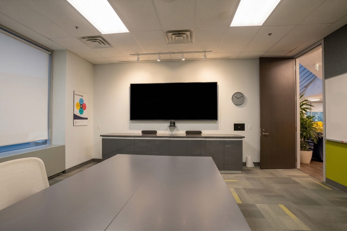 Commercial AV office environment